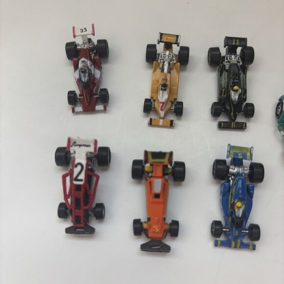 VTG Micro Machines 1980s Race Car Collection & Motorcycle Sidecar Galoob - Picture 3 of 7